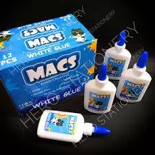 

Macs Lem Putih White Glue Non Toxic 60 / 100 ml