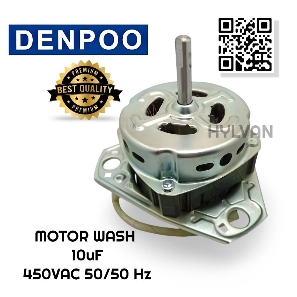 MOTOR WASH | DINAMO PENCUCI MESIN CUCI DENPOO 2 TABUNG