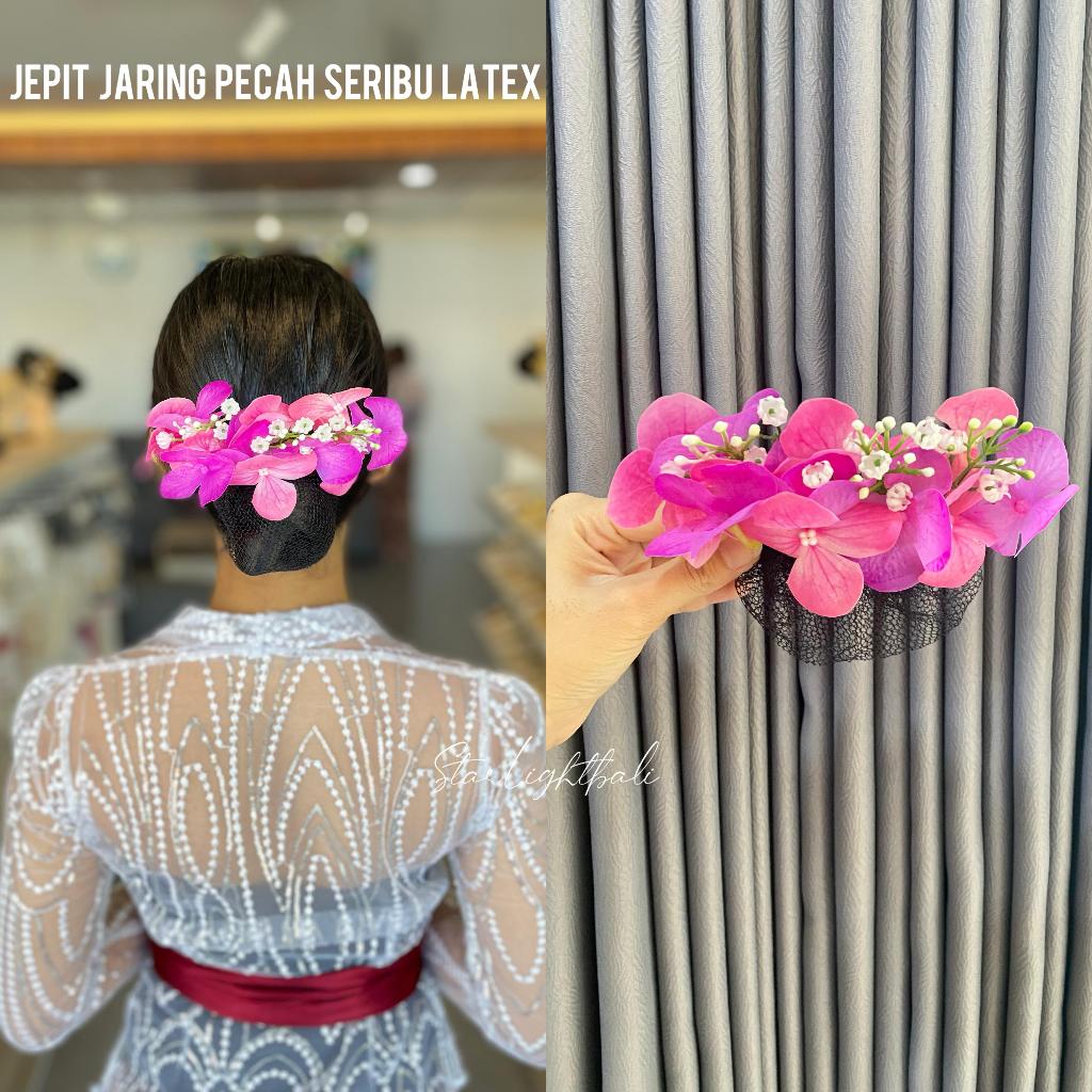 Starlight Bali || Jepit Jaring Pecah Seribu Latex / Aksesoris Rambut / Jepit Rambut