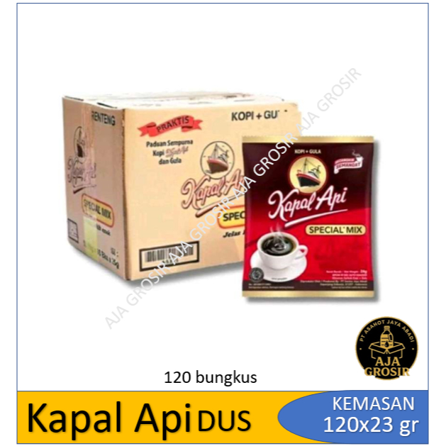 

Kapal Api Special Mix 120 x 23 gr (DUS)
