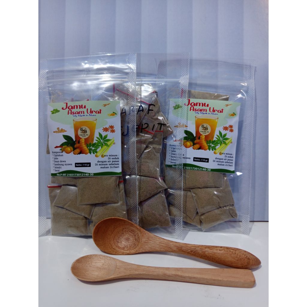 

Herbal Asam Urat Ampuh Manjur Beli 3 Free sendok kayu