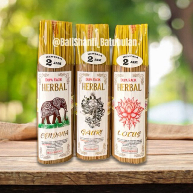 DUPA RACIK HERBAL 1kg BALI SHANTI STICK 32cm TERLARIS