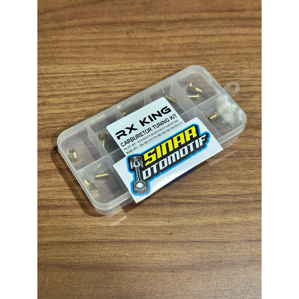 Spuyer pilot jet main jet set komplit Rx-king Rxk