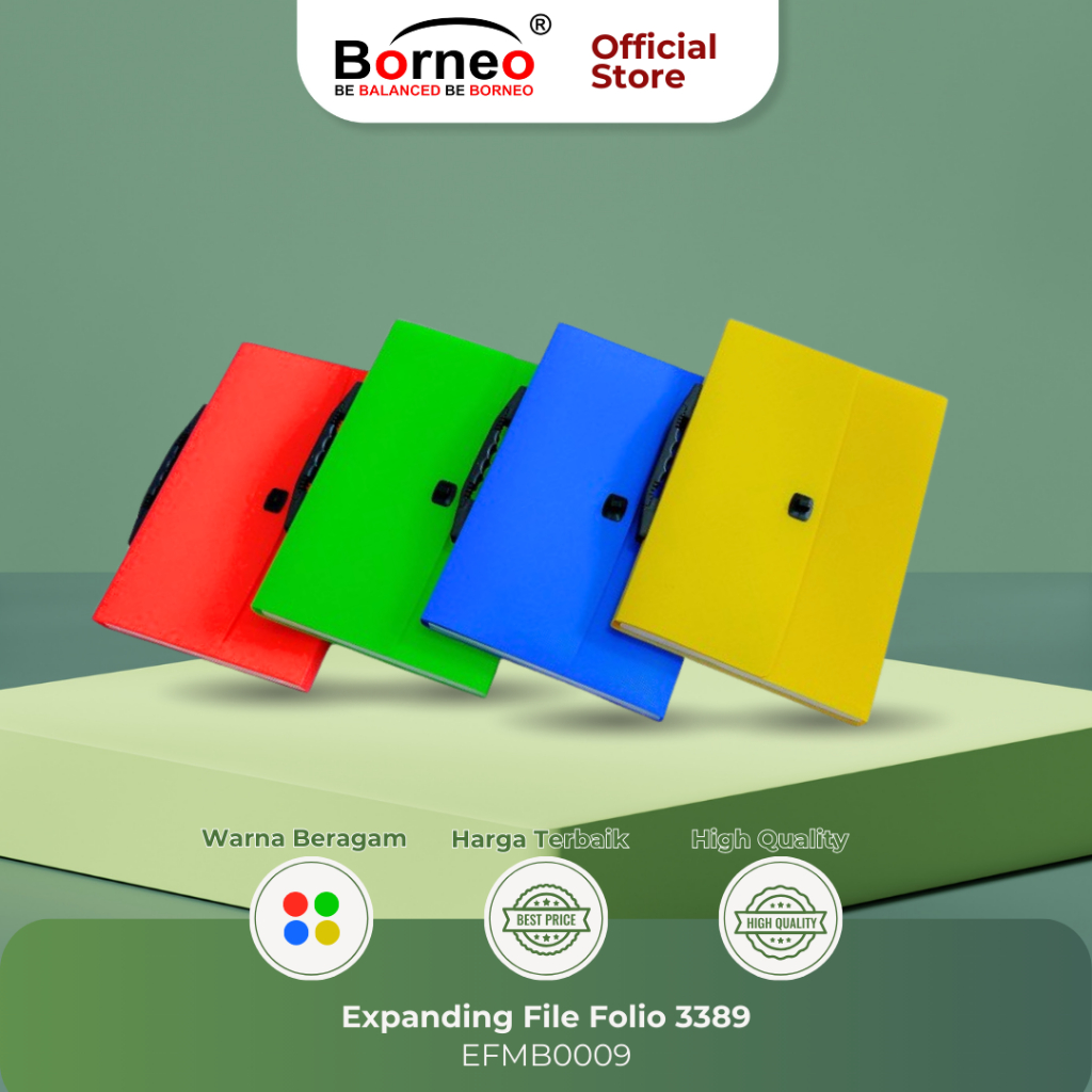 

Borneo Expanding File Folio 3389