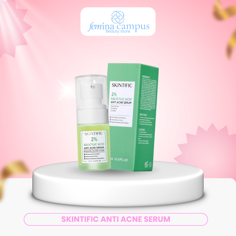 Skintific Anti Acne Serum with 2% Salicylic Acid Skincare Face Serum