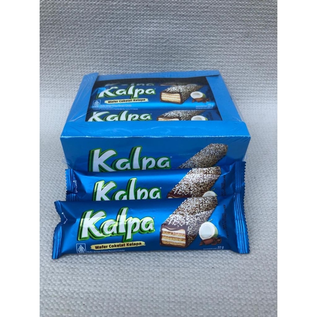 

Beng Beng Kalpa Wafer Cokelat kelapa 1box 12pcs