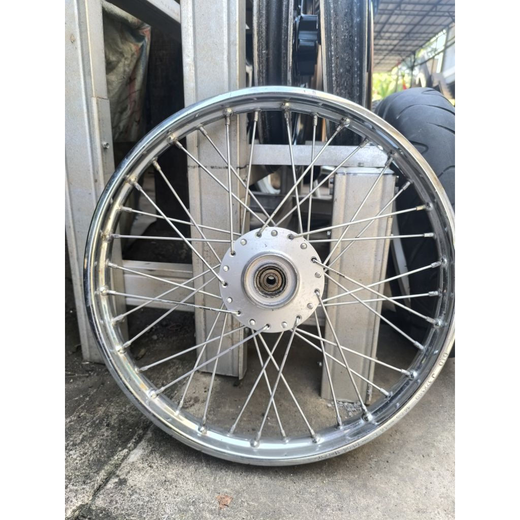 velg depan jari2 r17 yamaha jupiter z/mx lama vega zr vega lama vega new