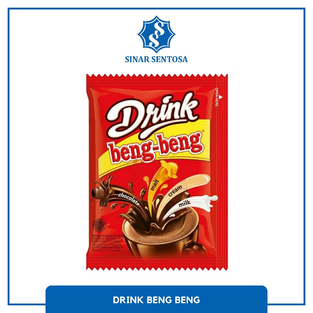 

Drink Beng-Beng 27g – Minuman Cokelat Praktis | Rasa Nikmat, Creamy & Segar