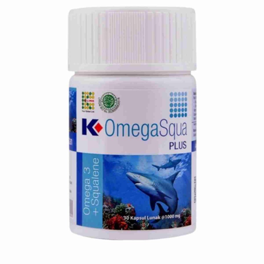 Klink Omega Squa Plus Minyak Ikan Omega 3 isi 30