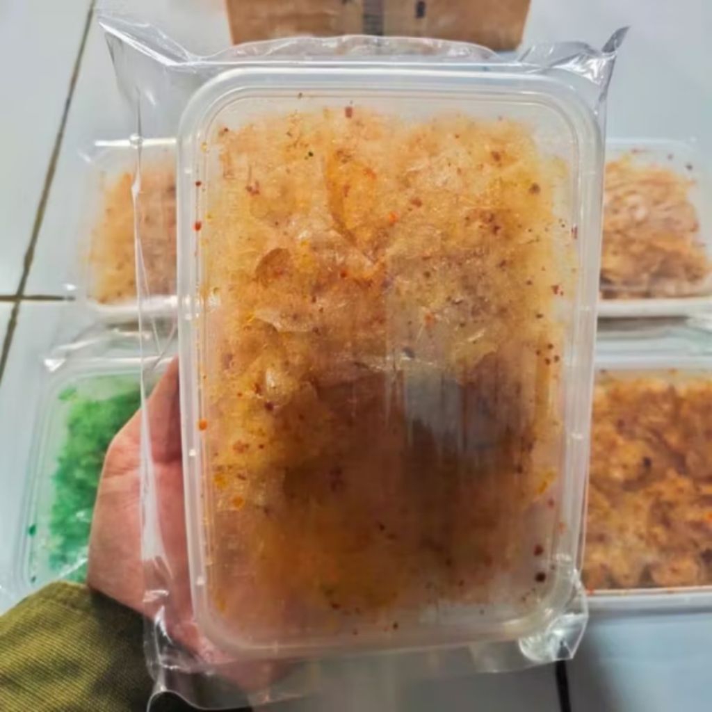 

[BestSeller] Keripik Kripik Kaca Pedas Cabe Merah Kemasan Box
