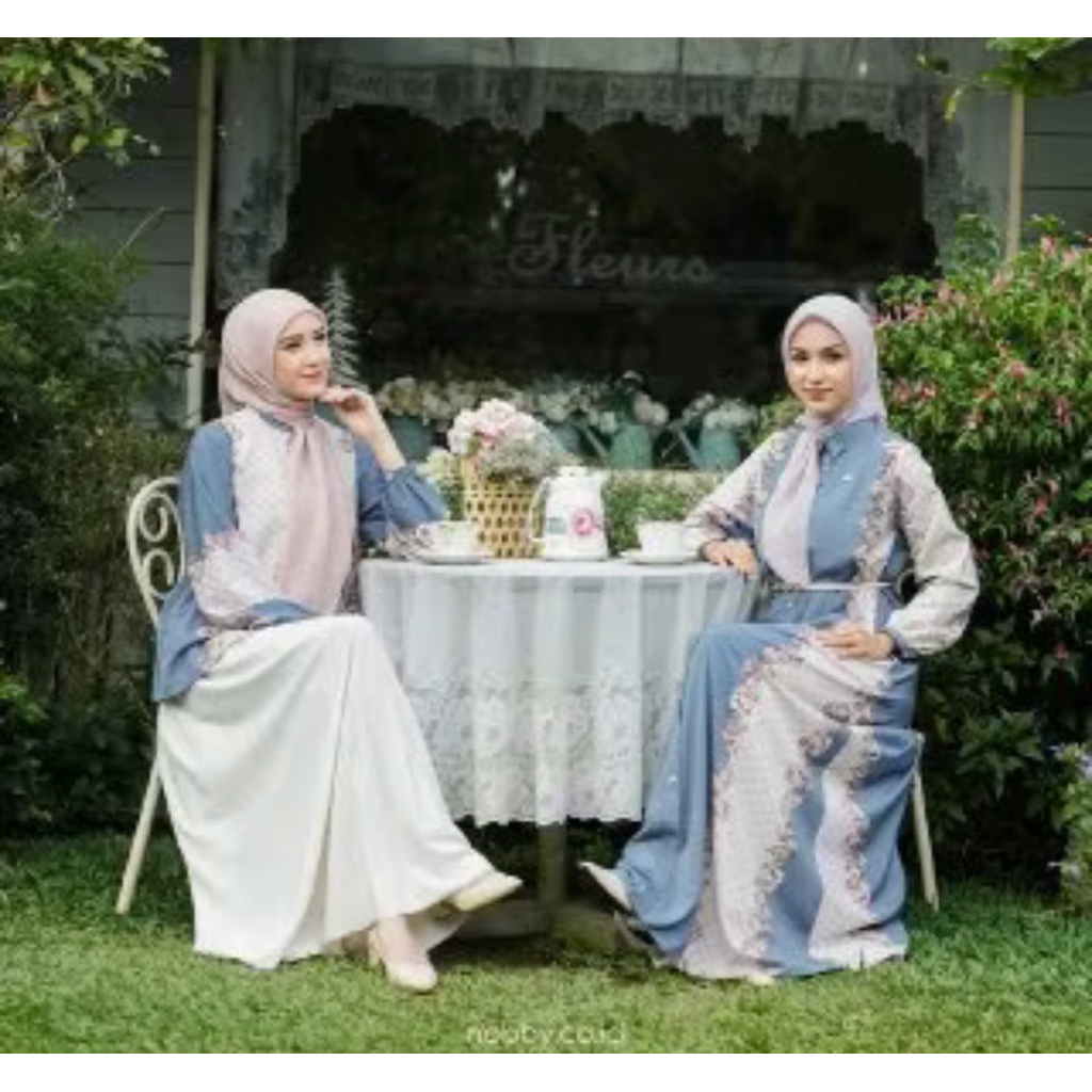 Lestari Shirt Kemeja Muslim Wanita Terbaru Bahan Romario by Nobby