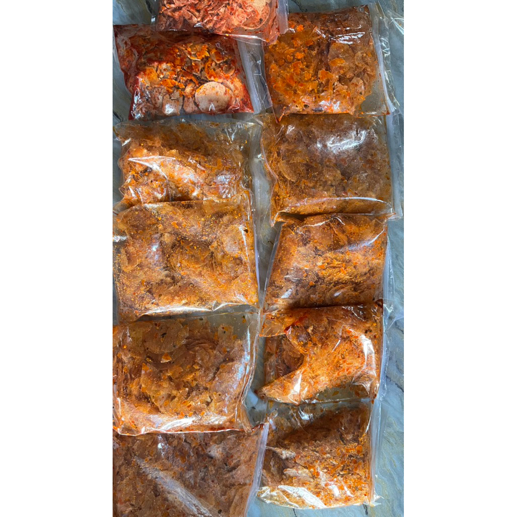 

kripik kaca renyah gurih asin