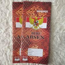 

BUKU ABSEN SAMPUL BATIK