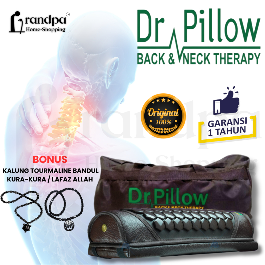 GRANDPA Original DR PILLOW Bantal Terapi Kesehatan Terapi Saraf Kejepit Seluruh Tubuh