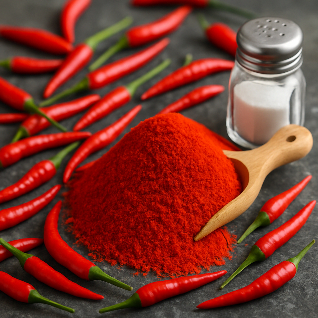 

Cabe Bubuk Halus Pedas Gurih Level 25 250gr Bumbu Tabur Cabai 1/4kg Murah Enak chilli powder halal lombok Rempah Pedas Spicy