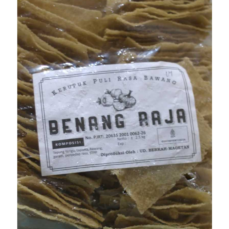 

Kerupuk Gendar Mentah 250 gr