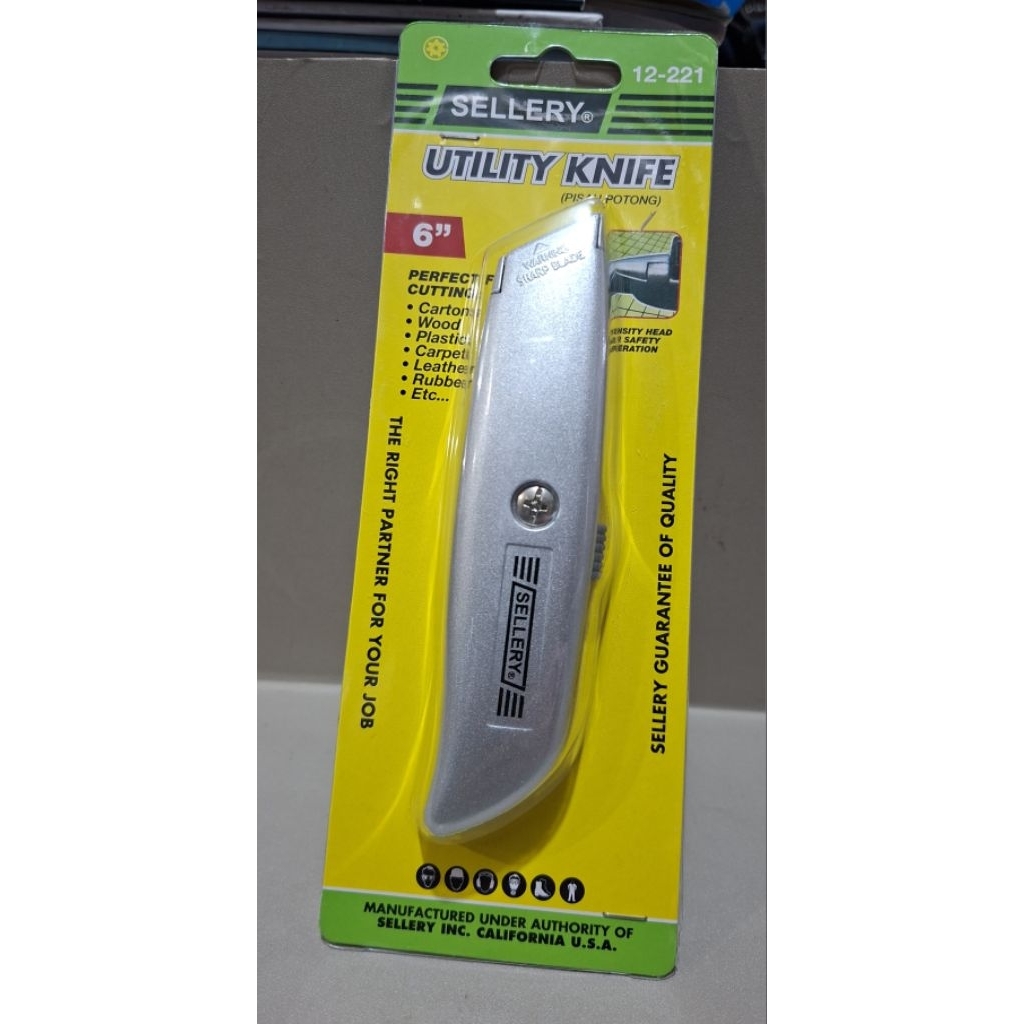 

Sellery 12-221 Utility knife 6" / pisau potong