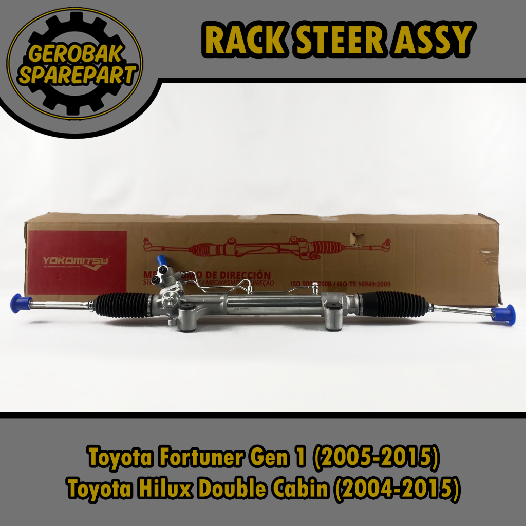 Rack Stir Steer Hydraulic Power Steering - Toyota Fortuner Old Gen 1 VNT TRD (2005-2015) / Hilux Vig