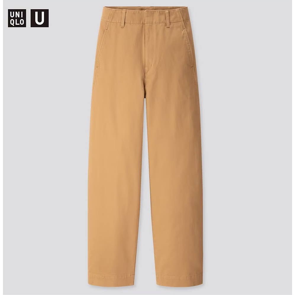 Celana Panjang UNIQLO U Wide Fit Curve Pants J