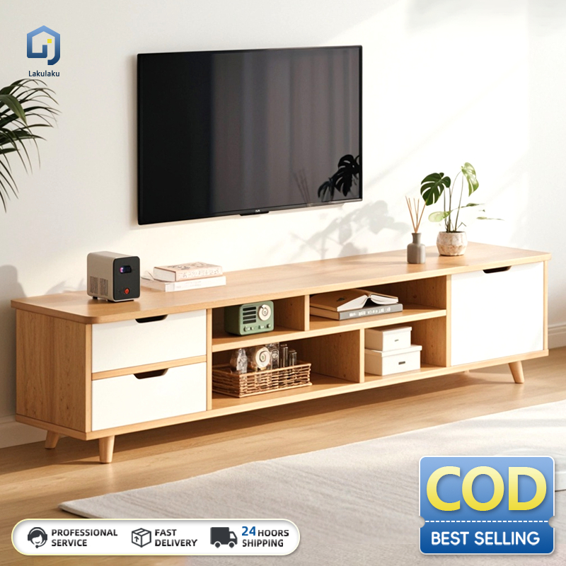 ⭐ COD ⭐ Lemari TV Minimalis Meja TV Kayu Rak TV Kabinet Tv Bufet Tv Minimalis Kayu 120cm Sederhana u