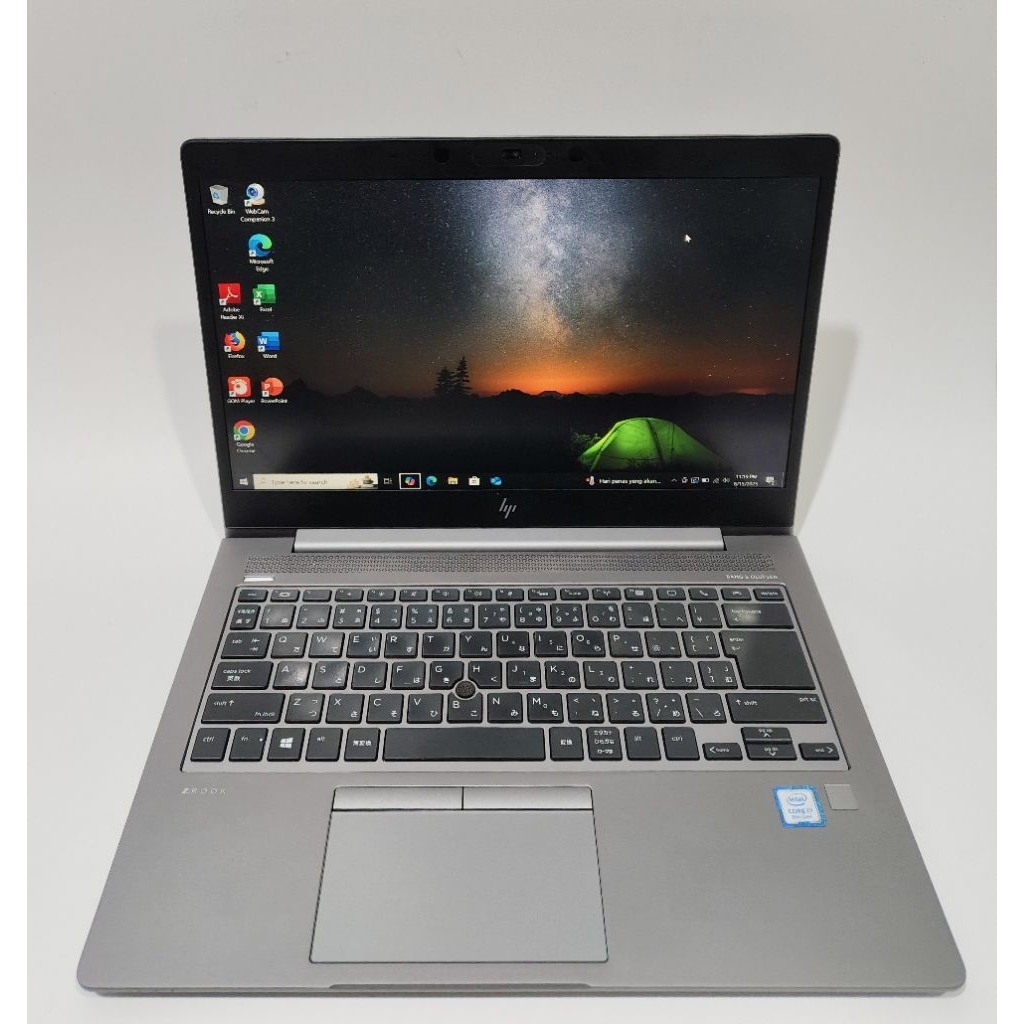 HP Workstation Zbook 14u G5 Intel Core i7 Gen 8th Ram 8GB/16GB SSD 128GB/256GB/512GB (Dual VGA cocok