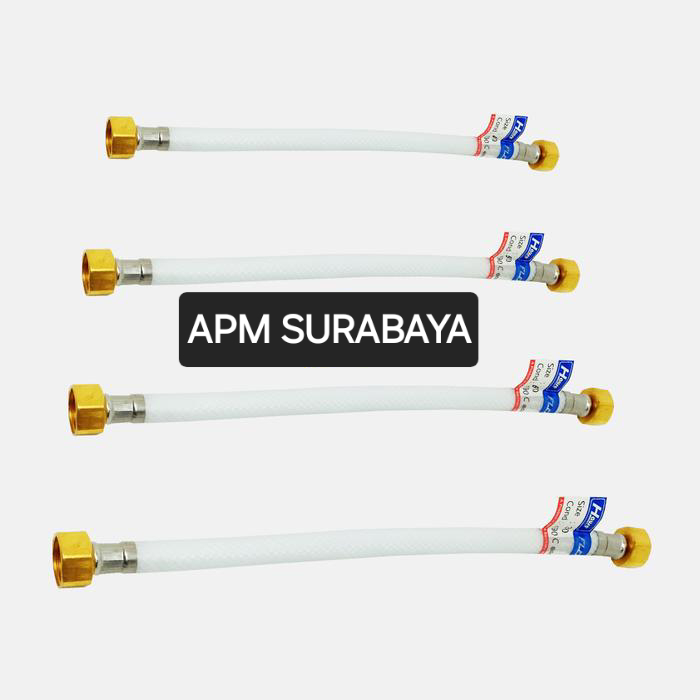 SELANG FLEXIBEL PUTIH/ SELANG FLEKSIBEL PUTIH/ SELANG FLEKSIBEL AIR/ SELANG FLEXIBEL AIR