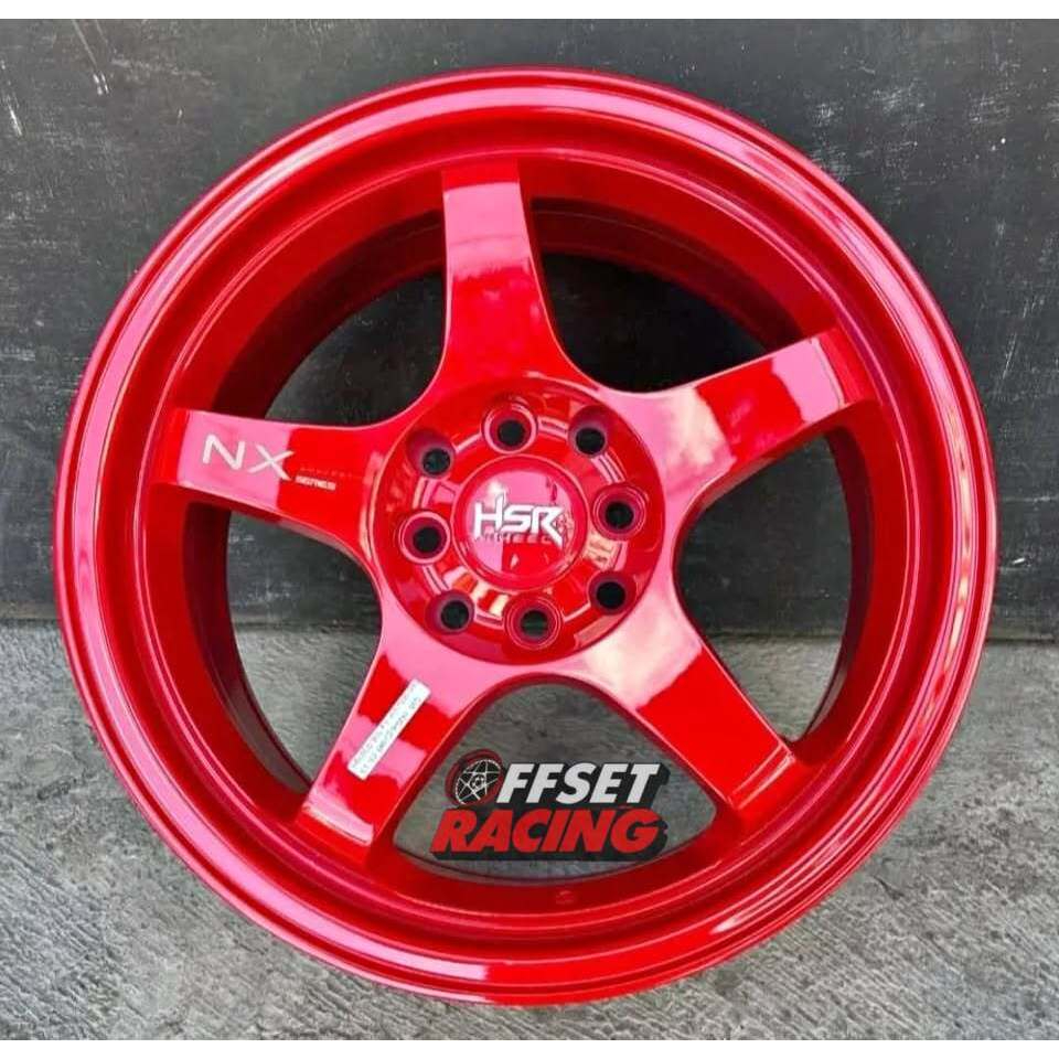 Velg HSR R16 Lebar 7 Yaris Swift Jazz Brio Agya Velg Mobil HSR KAILOLO Ring 16 Baut 4