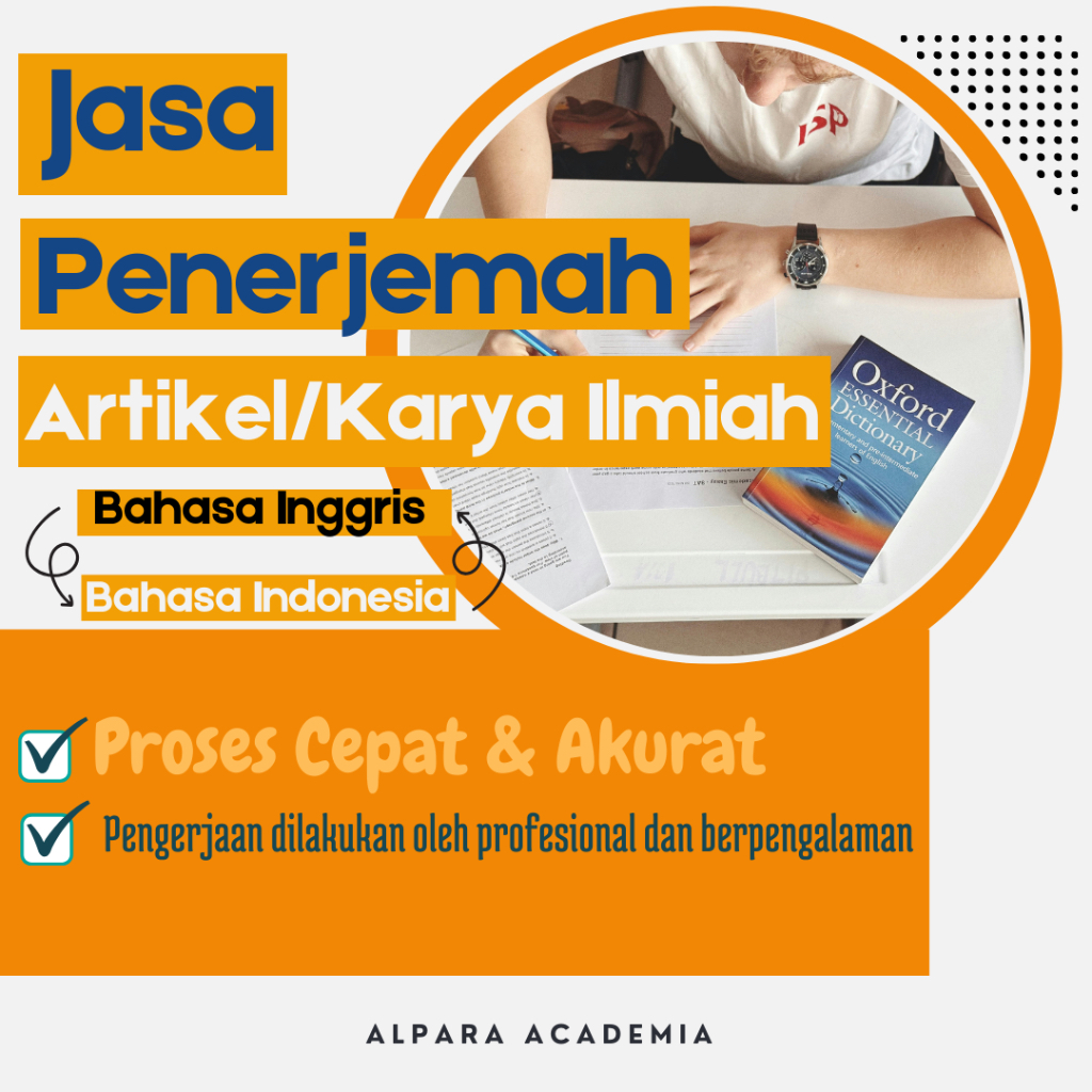 Jasa Penerjemah Artikel/karya Ilmiah