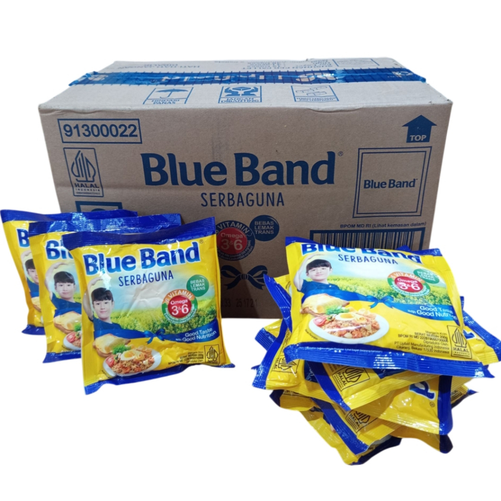 

Blue Band Serbaguna 200g bebas lemak trans cake&cookie 10 Pcs
