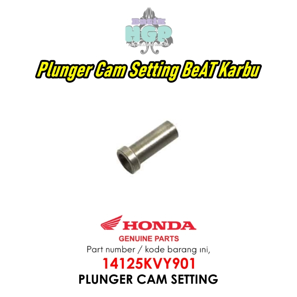 Plunger Noken As Beat Karbu (Plunger Cam Setting) Original AHM Dekompresi Bit Scoopy Spacy