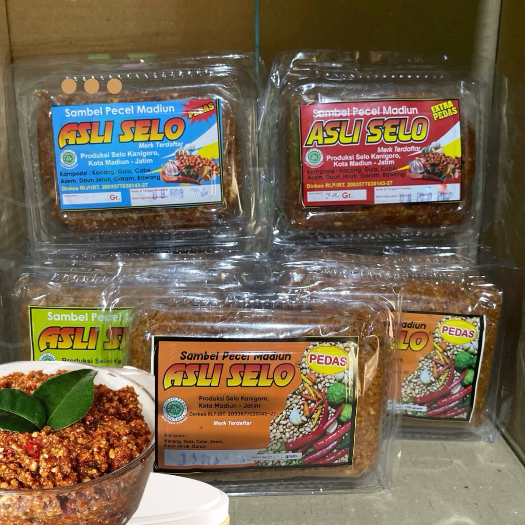 

Sambel Kacang Bumbu Pecel Asli Madiun