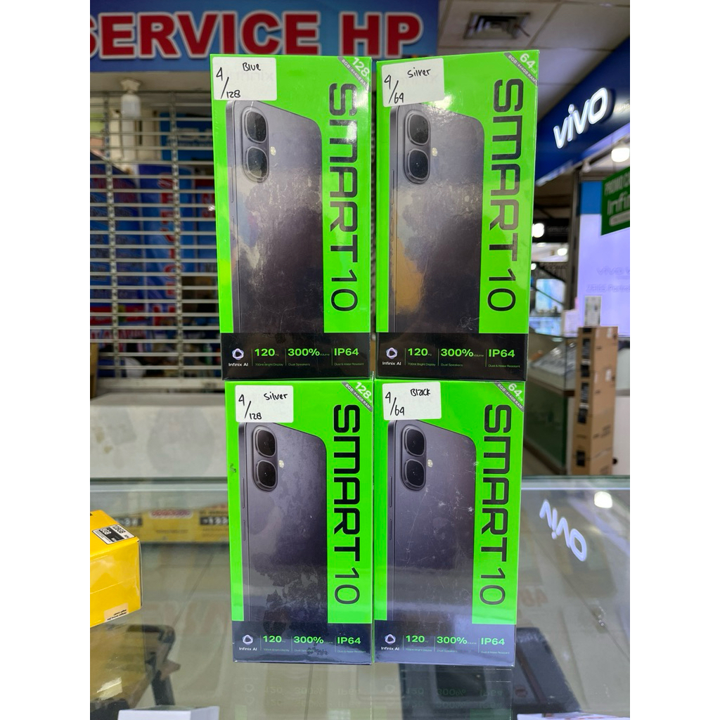 HP INFINIX SMART 10 RAM 4/64 & RAM 4/128 GARANSI RESMI