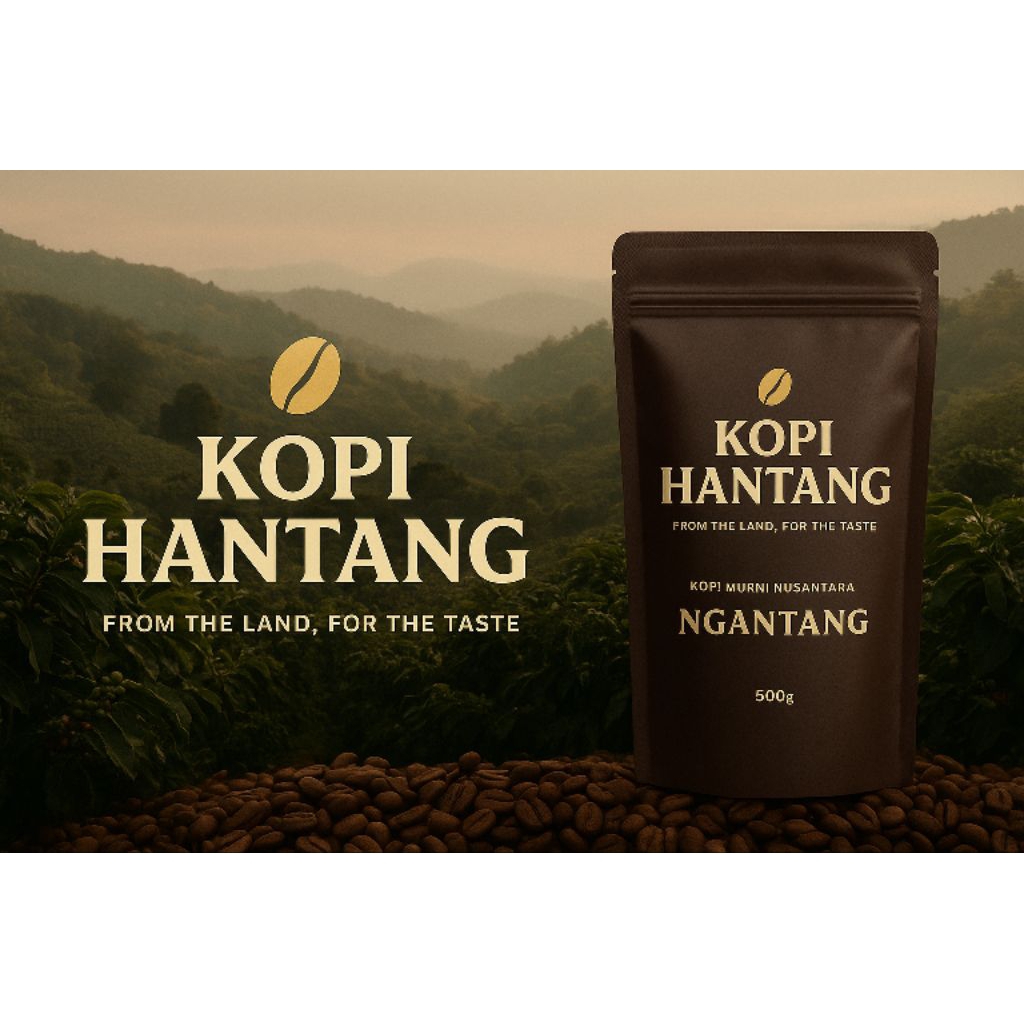 

Kopi Bubuk Hantang 250gr Isi 5 Bungkus – Kopi Kuat & Aromatik, Langsung dari Perkebunan Sendiri