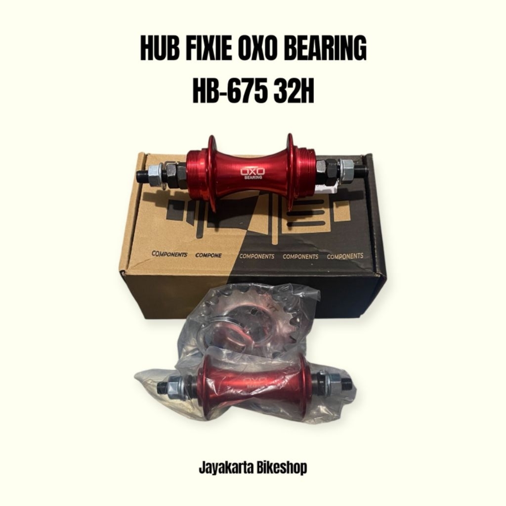 HUB FIXIE OXO BEARING HB 675 32H | FIXIE BIKE HUB BEARING | ORIGINAL