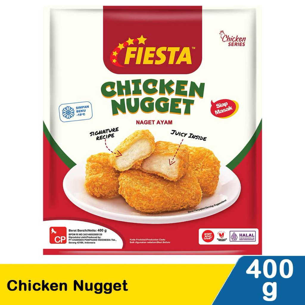 

FIESTA CHICKEN NUGGET 400GRAM