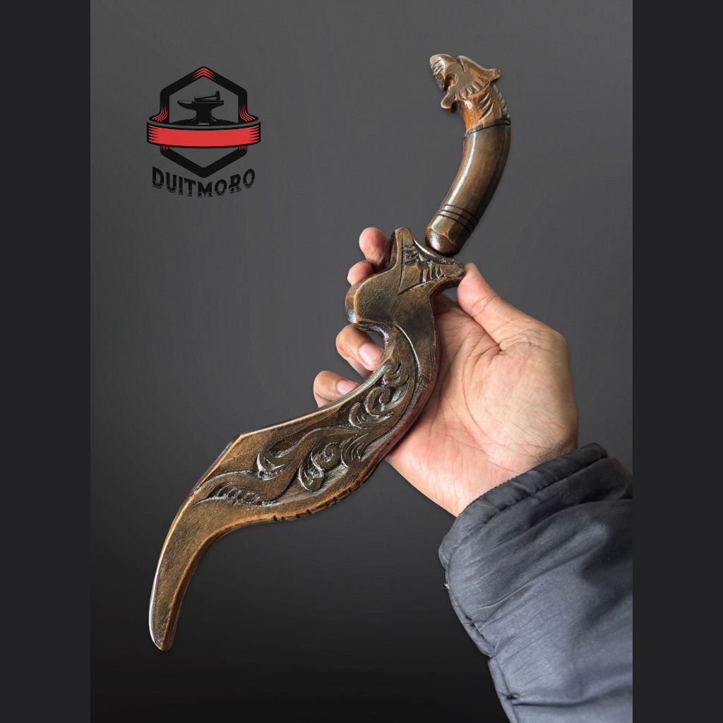 kujang baja asli | kujang lafaz arab | kujang sunda untuk koleksi hiasan rumah