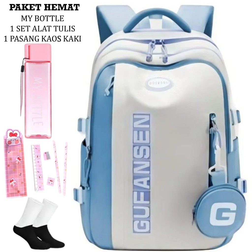 Tas Ransel Anak Tas Sekolah Anak Perempuan Ins Anti Air Model Korea Tebal Kado Anak Tas Sekolah Anak