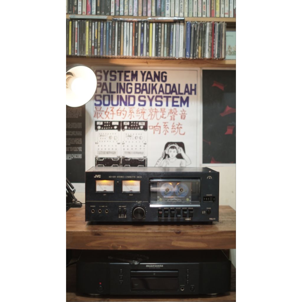 TAPE DECK JVC KD 109 (STEREO CASSETTE DECK)