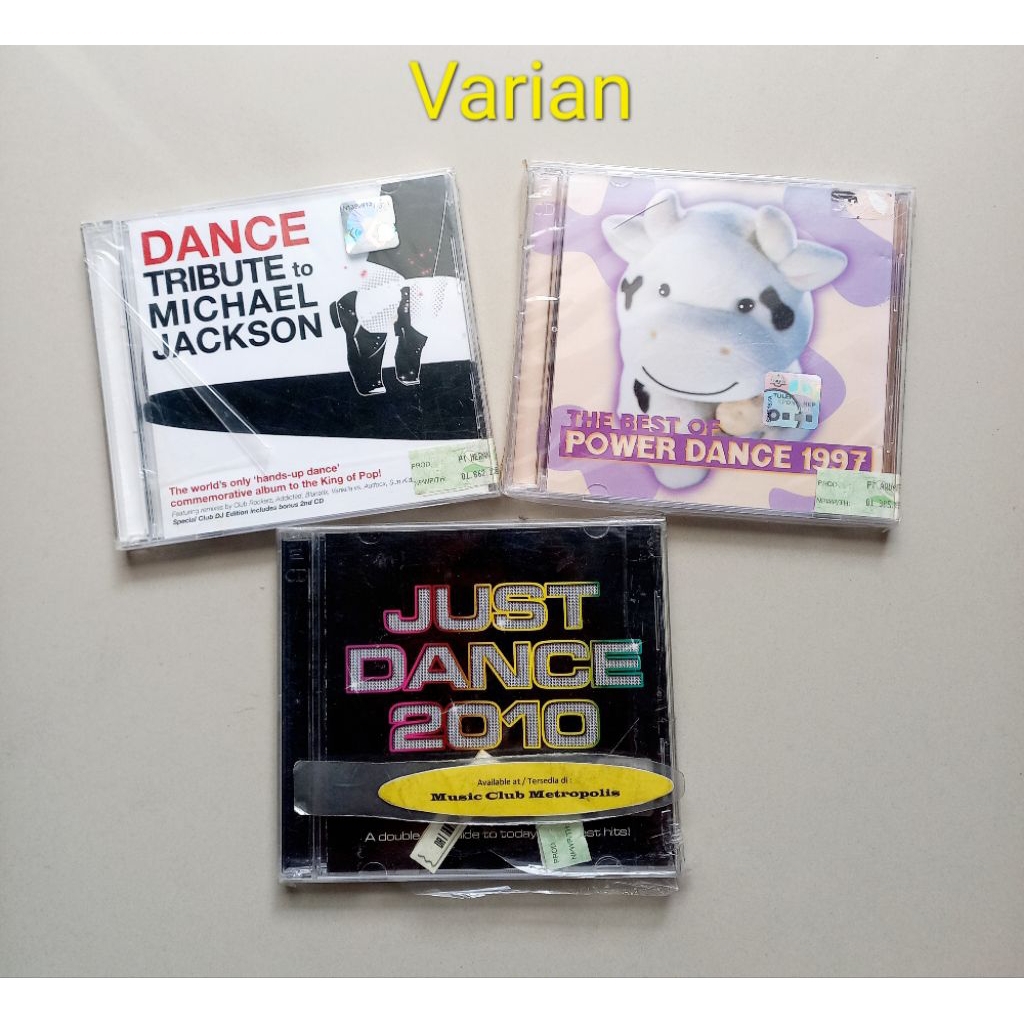 CD V A. - THE BEST OF POWER DANCE 1997/DANCE TRIBUTE TO MICHAEL JACKSON/ JUST DANCE 2010 (CASCADA, M