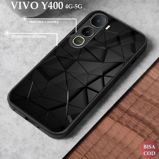 Casing For Vivo Y400 Case Pelindung Body dan Kamera Vivo Y400 Softcase Vivo Y400 Silikon Vivo Y400