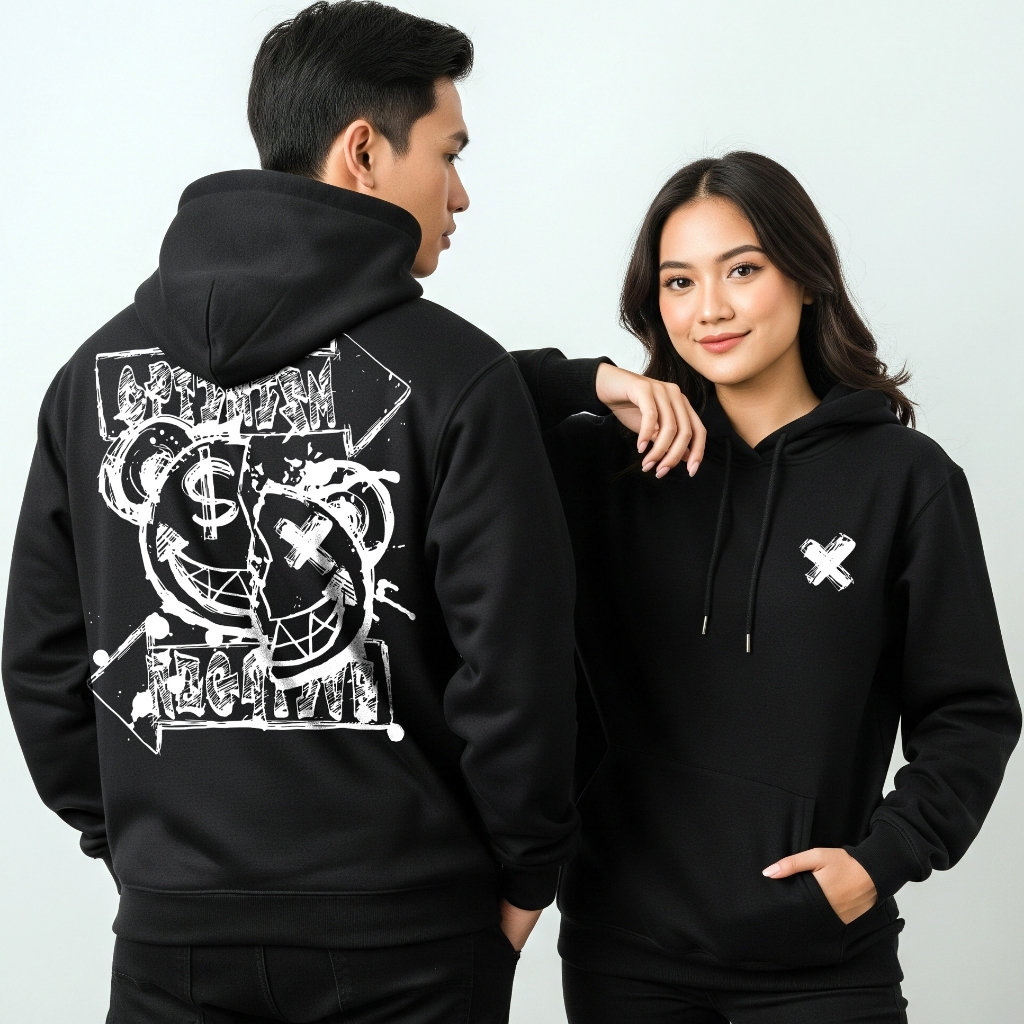 hoodie jaket pria optimis bear viral distro jaket sweatshirt murah santai nayaolshop95 sweater murah