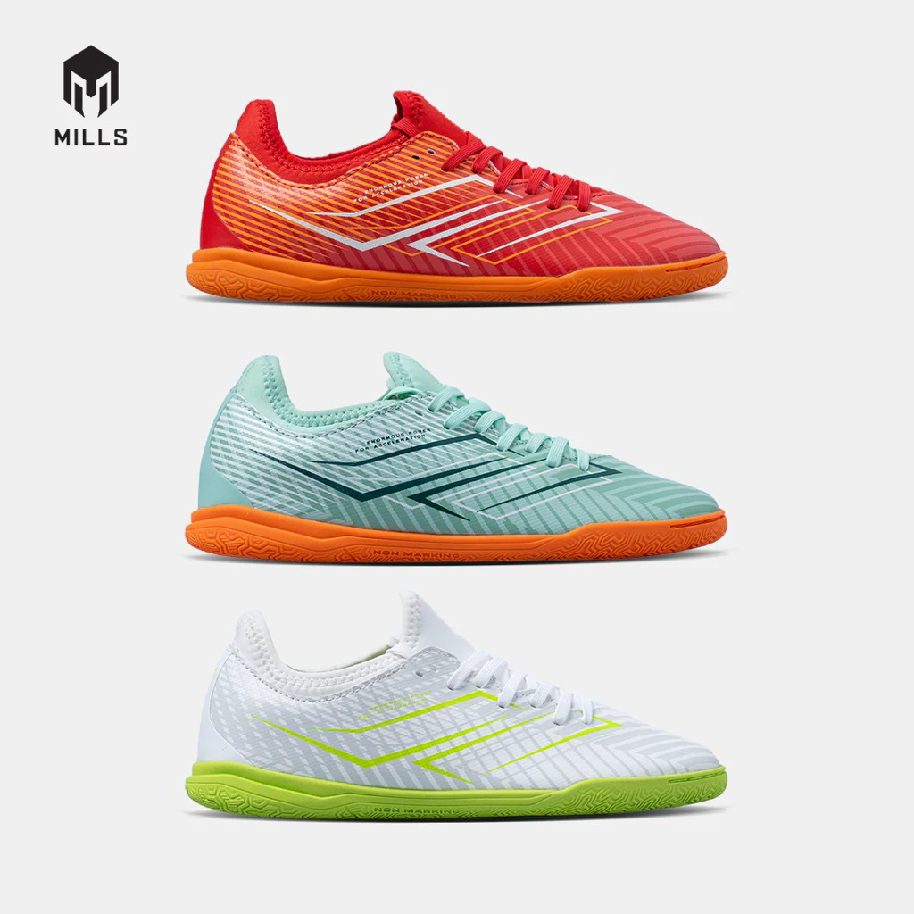 Sepatu Futsal Mills Xyclops Helios IN Junior - Sepatu Futsal Anak Mills Xyclops Helios IN JR
