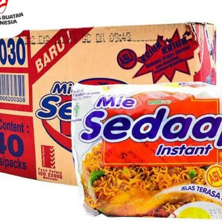 

RYS Sedaap goreng isi 40 pcs per dus paket 2 dus