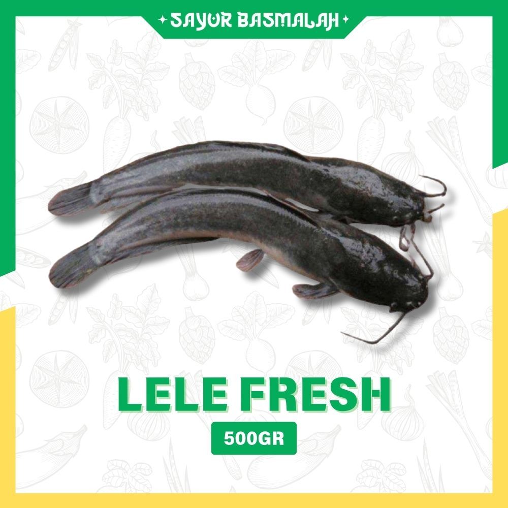 

Lele Fresh 500gr - Sayur Basmalah