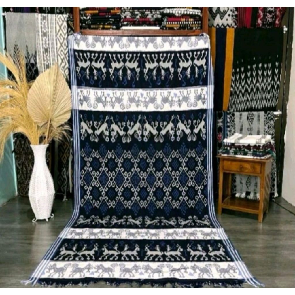 kain tenun blanket motif nusantara sumba lombok bali ntt premium