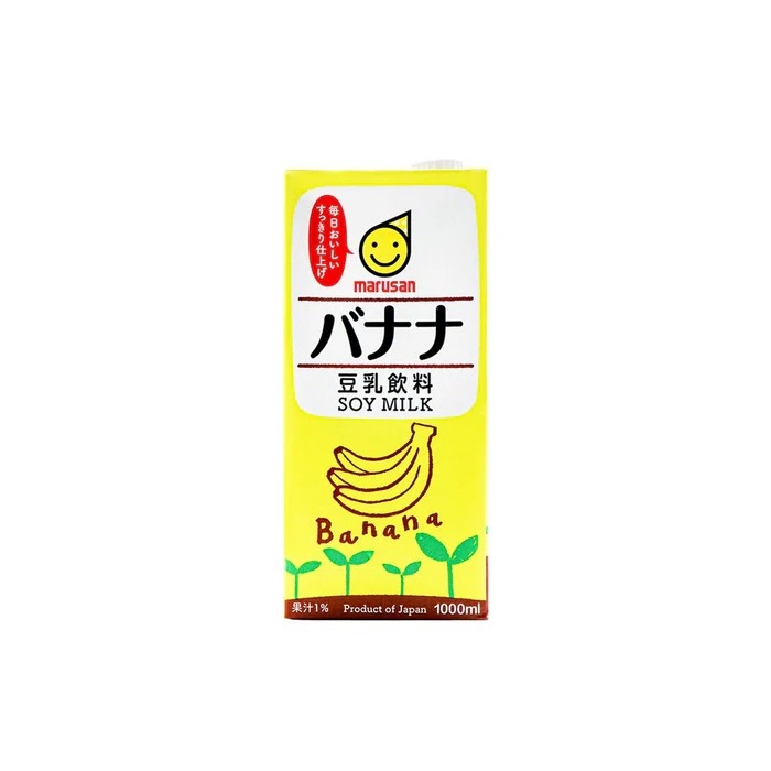 

marusan tonyu soy milk banana 1 liter