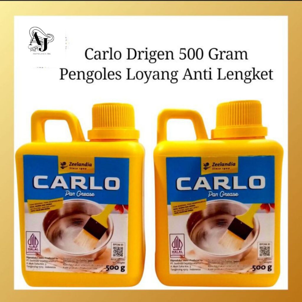 

Carlo Pan Grease Zeelandia 500gr