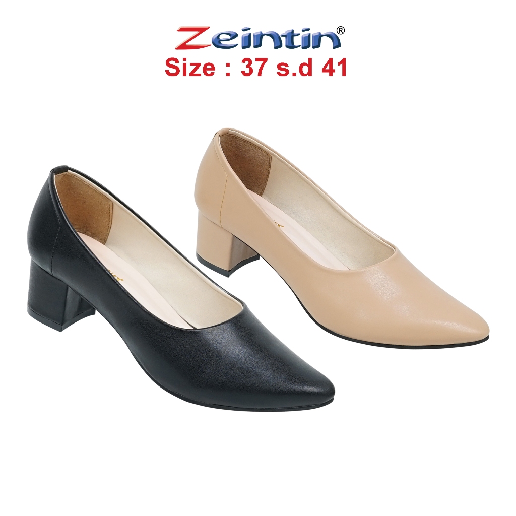 Zeintin - Sepatu Pantofel Wanita Zeintin KH Hitam