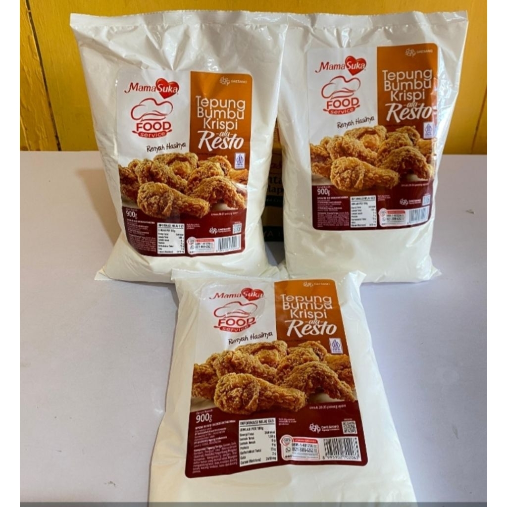 

tepung bumbu kripsi resto mamasuka 900gram