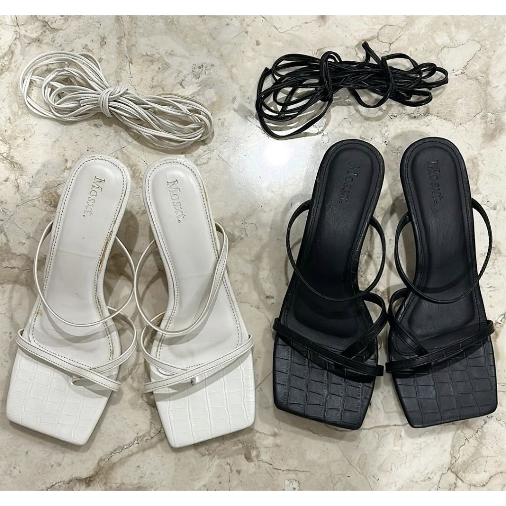 preloved heels kode lucien. new masih baru lengkap box